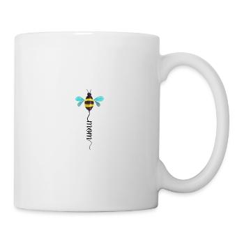 Maman abeille - Mug blanc - blanc - Droite