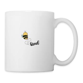 Bee Kind Imker Bienen Flüsterer Bienenzüchter - Tasse - Weiß - Rechts
