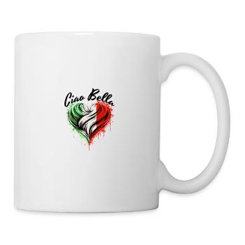 Ciao Bella - Tasse - Weiß - Rechts