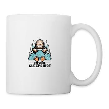 Bigfoot Favorite Sleepshirt - Tasse - Weiß - Rechts