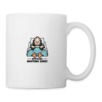 Official Napping Shirt - Tasse - Weiß - Rechts