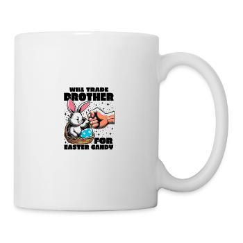 Will Trade Brother For Easter Candy - Mug - white - Right