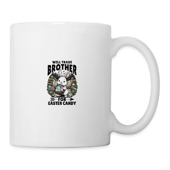 Will Trade Brother For Easter Candy - Mug - white - Right
