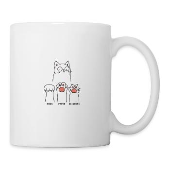 Rock Paper Scissors - Tasse - Weiß - Rechts