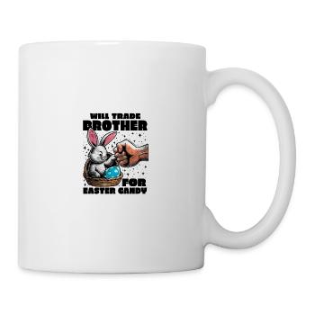 Will Trade Brother For Easter - Mug - white - Right