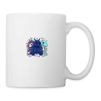 Kawaii Pastel Goth Kryptiden - Tasse - Weiß - Rechts
