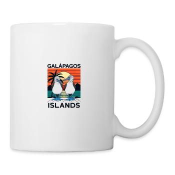 Îles Galapagos - Mug blanc - blanc - Droite