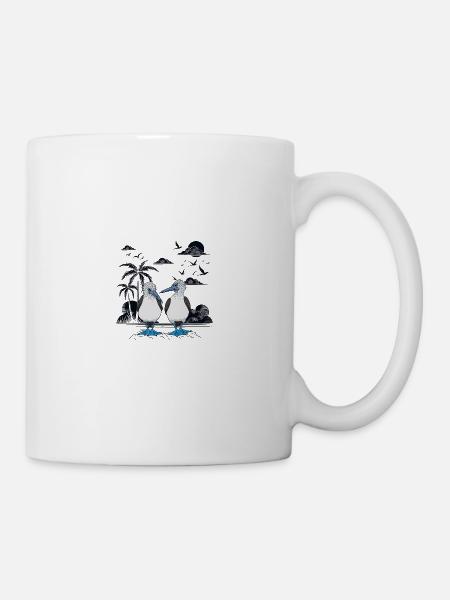 Galapagos Islands Blaufußtölpel - Tasse - Weiß