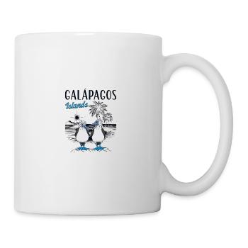 Îles Galapagos - Mug blanc - blanc - Droite