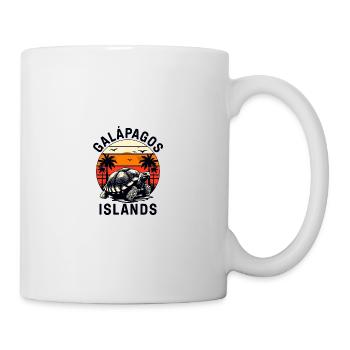 Îles Galápagos - Mug blanc - blanc - Droite