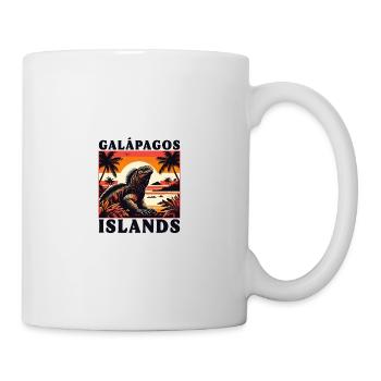 Marine Iguana Galápagos Islands - Mug - white - Right