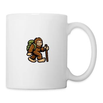 Singe Errant du Sentier de la Jungle - Mug blanc - blanc - Droite