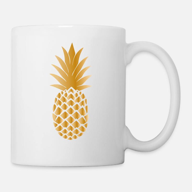 or ananas - Mug blanc - blanc