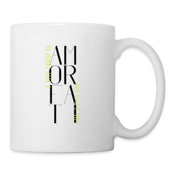 Cupid Fati - Aimez votre destin - Nietzsche - Mug blanc - blanc - Droite