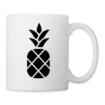 pineapple fruit - Mug - white - Right