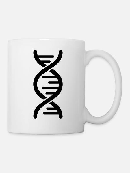 Symbole adn - Mug blanc - blanc