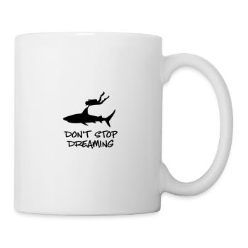 Tauchen - Tasse - Weiß - Rechts