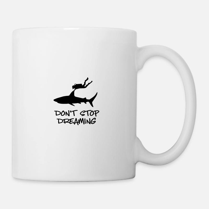 Tauchen - Tasse - Weiß
