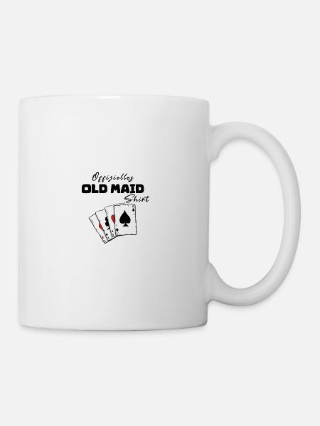 Old Maid Official Shirt - Mug - white