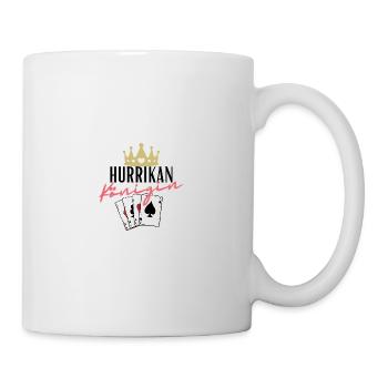 Reine de l'ouragan - Mug blanc - blanc - Droite