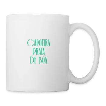 Capoeira Praia Boa - Tasse - Weiß - Rechts