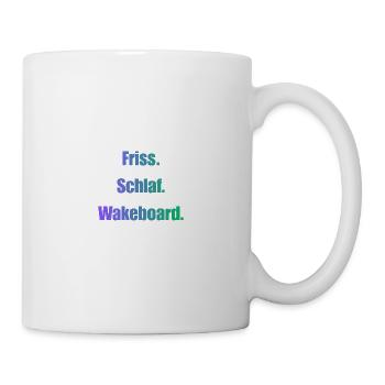Friss Schlaf Wakeboard - Tasse - Weiß - Rechts