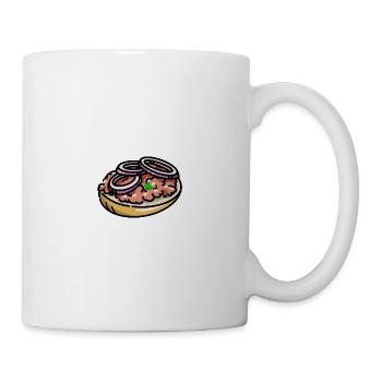 Mettbrötchen Mett - Mug - white - Right