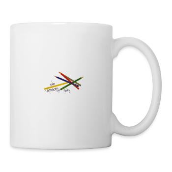 Crayons - Mug - white - Right