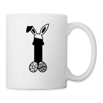 Easter penis - Mug - white - Right