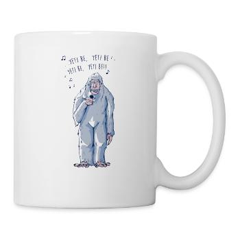 yeti be - Mug blanc - blanc - Droite