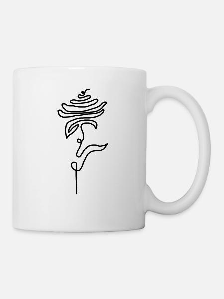 Rose - Mug - white