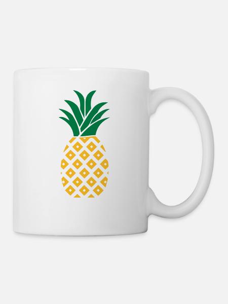 ananas - Mug blanc - blanc