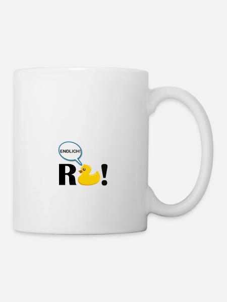 Endlich Rente - Tasse - Weiß
