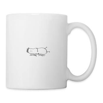 sleeping potato super potato maxerl fun comic - Mug - white - Right