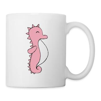 Hippocampe - Mug blanc - blanc - Droite