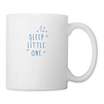 Sleep Little One - Schlaf gut Baby - Tasse - Weiß - Rechts