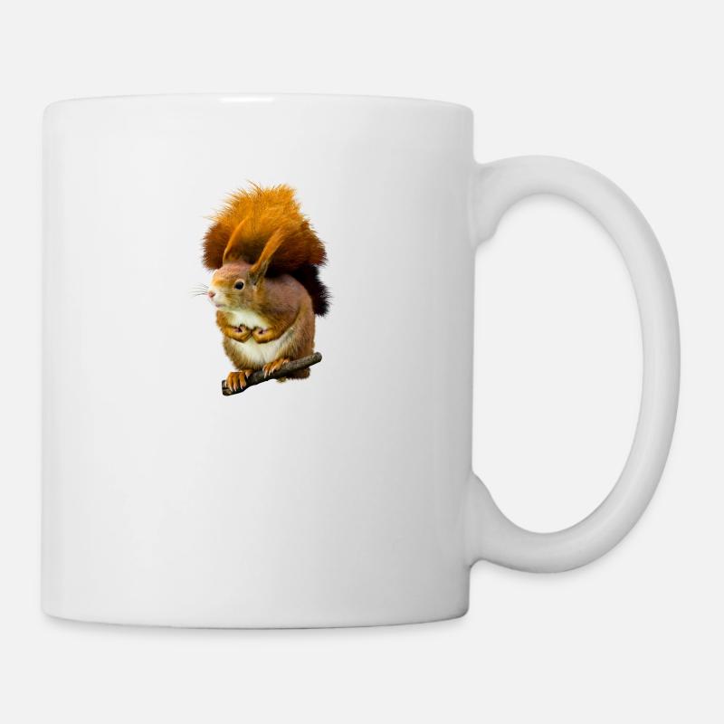 écureuil - Mug blanc - blanc