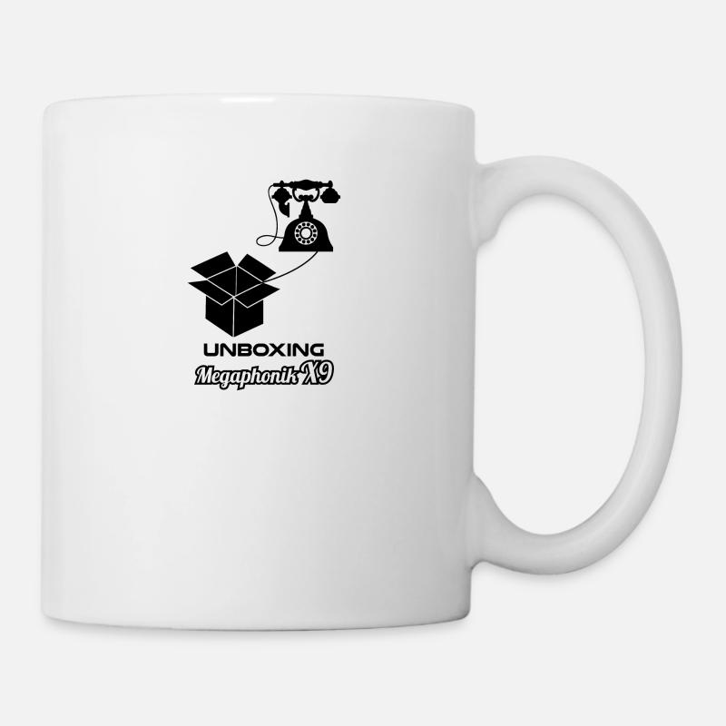 unbox blak - Tasse - Weiß