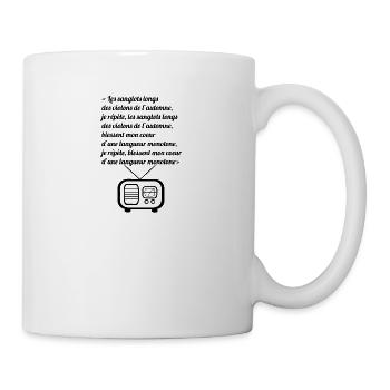 ddayradio blak - Mug - white - Right