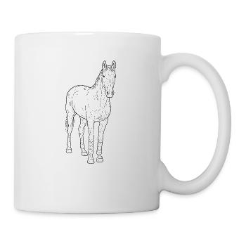 Cora - Tasse - Weiß - Rechts