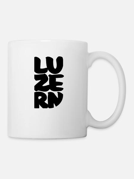 Luzern - Tasse - Weiß