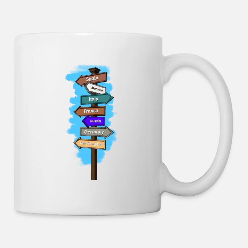 Voyage - Mug blanc - blanc