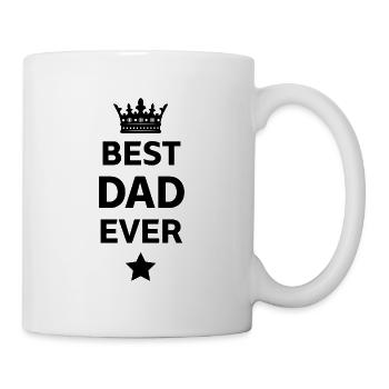 Bester Vater Bester Vater aller Zeiten - Tasse - Weiß - Rechts