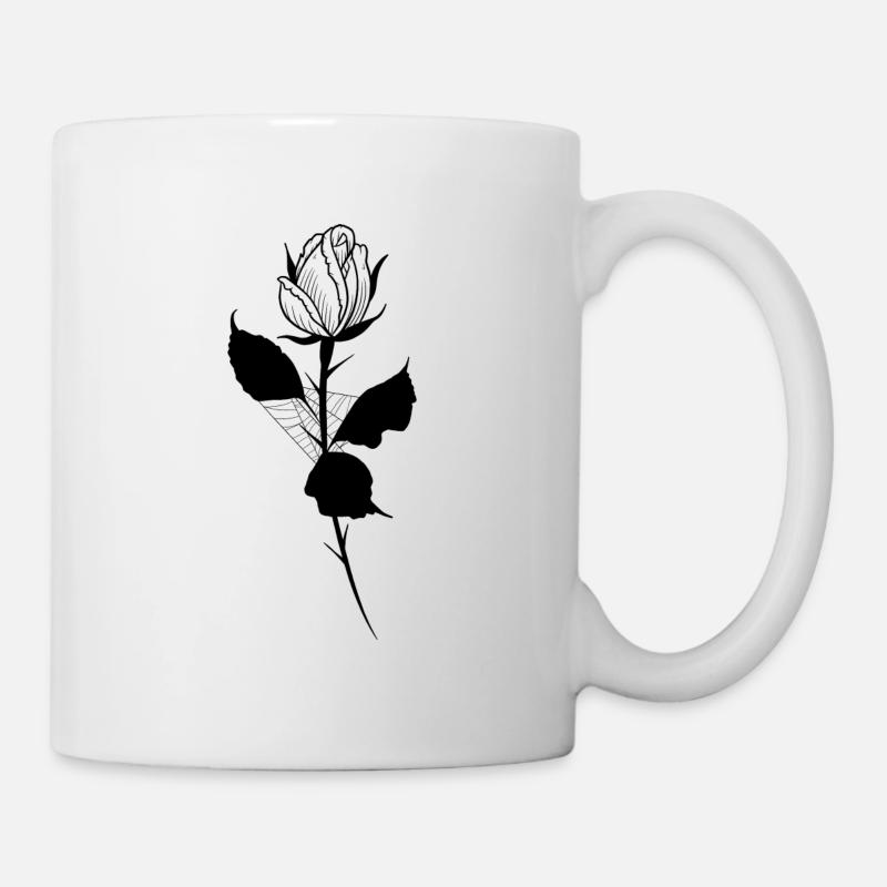 Rose tattoo - Tasse - Weiß