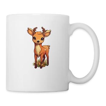 Niedliches kleines Cert - Tasse - Weiß - Rechts