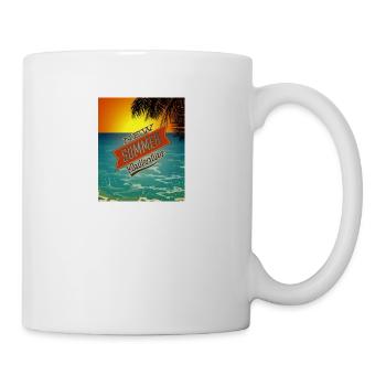 Sommer Cool Zitate - Tasse - Weiß - Rechts