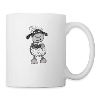 Sheep Sour, Grumpy Sheep - Mug - white - Right