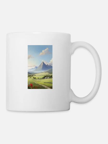 Panorama - Tasse - Weiß