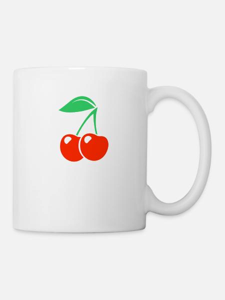 MA CERISE - Mug blanc - blanc