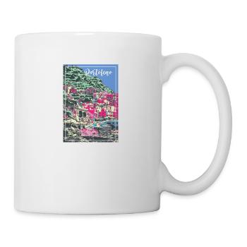 Portofino,italy,port,sea,landscape,italy - Mug - white - Right